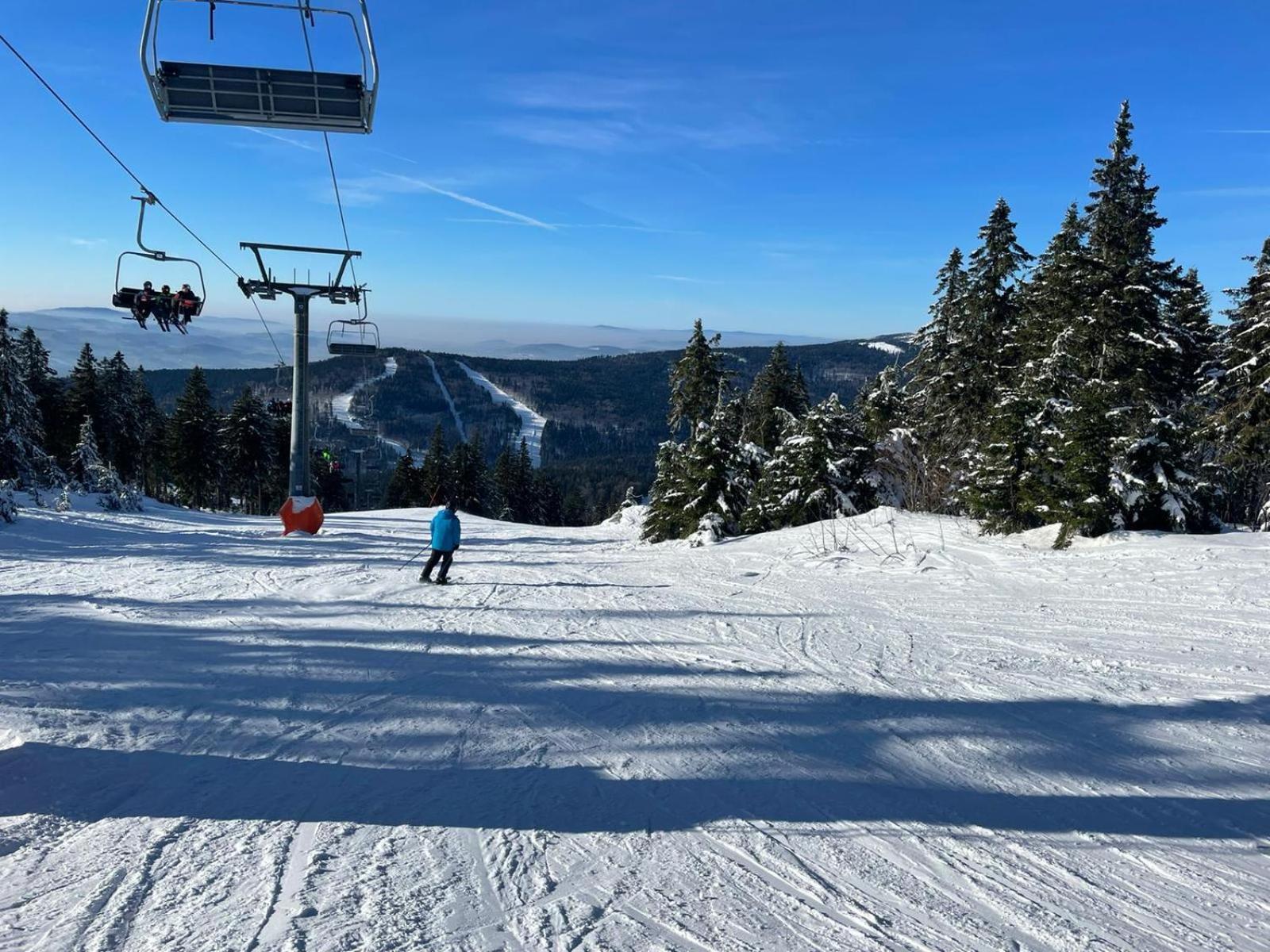 Lipno Apartments Bergmax, Ski Areal Lipno 16Min Dojezd - Resort Male Lipno S Terasou A Zahradkou, Parking Free Cerna v Posumavi Exterior foto