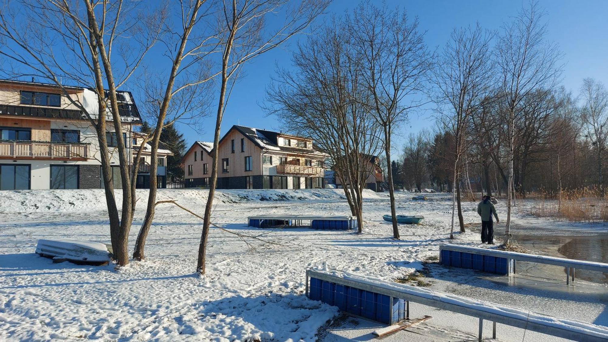 Lipno Apartments Bergmax, Ski Areal Lipno 16Min Dojezd - Resort Male Lipno S Terasou A Zahradkou, Parking Free Cerna v Posumavi Exterior foto