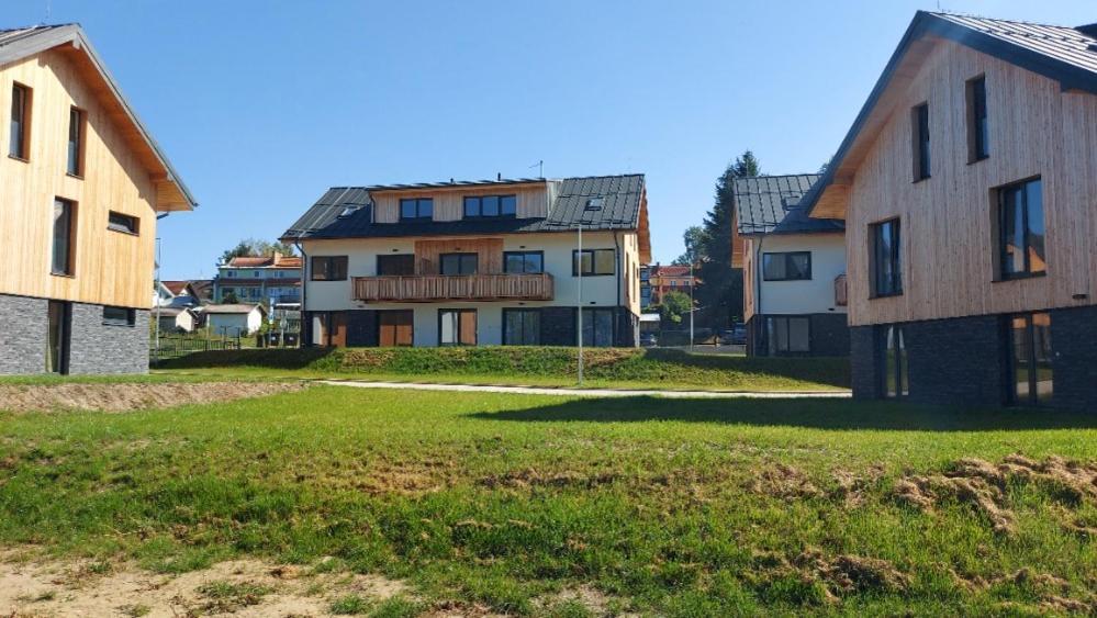 Lipno Apartments Bergmax, Ski Areal Lipno 16Min Dojezd - Resort Male Lipno S Terasou A Zahradkou, Parking Free Cerna v Posumavi Exterior foto